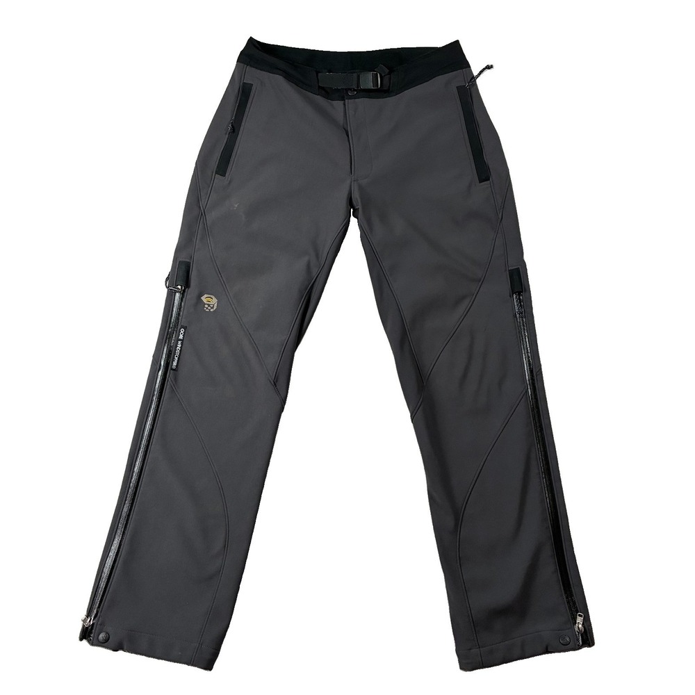 VTG 90s Mountain Hardwear Softshell Alpine Touring Ski Pants Dark Gray Women's M